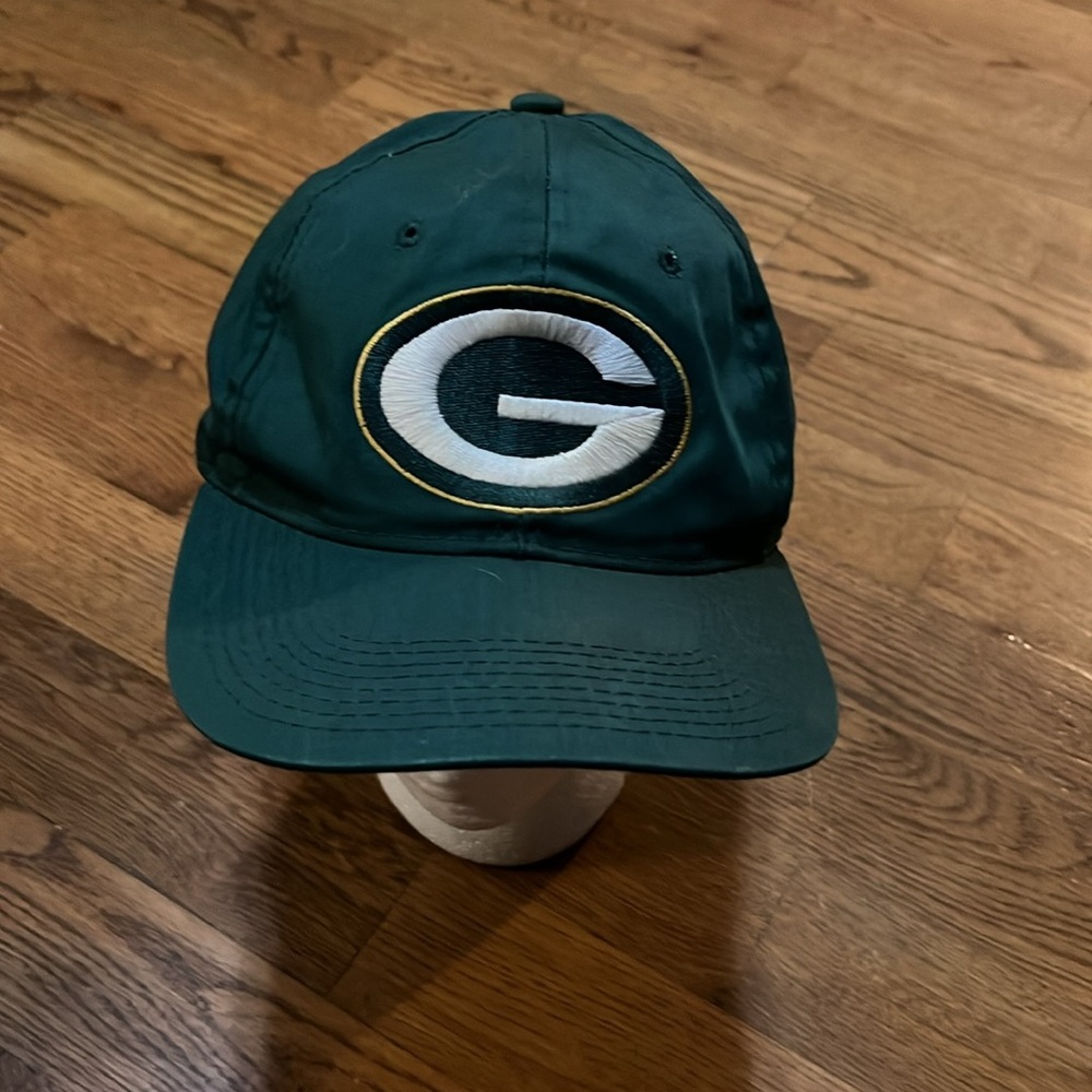 Rare Vintage Annco embroidered Green Bay Packers NFL  Snapback Hat Cap